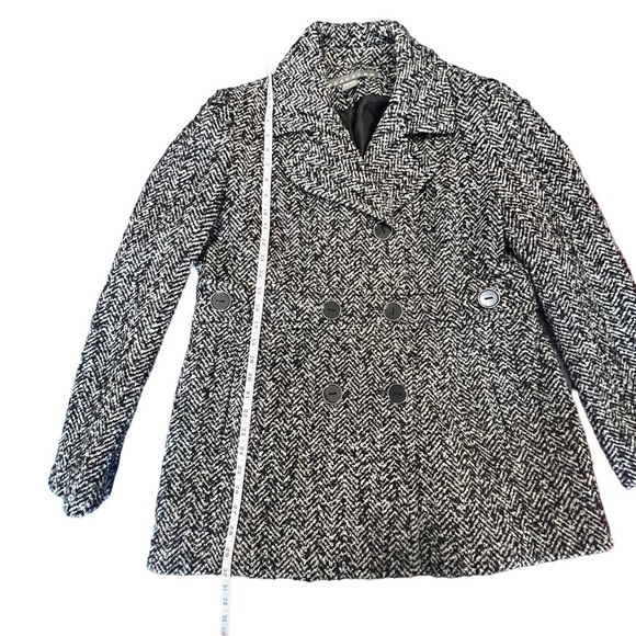 Kenneth Cole Reaction Black & White Herringbone Jacket XXL - Picture 6 of 10